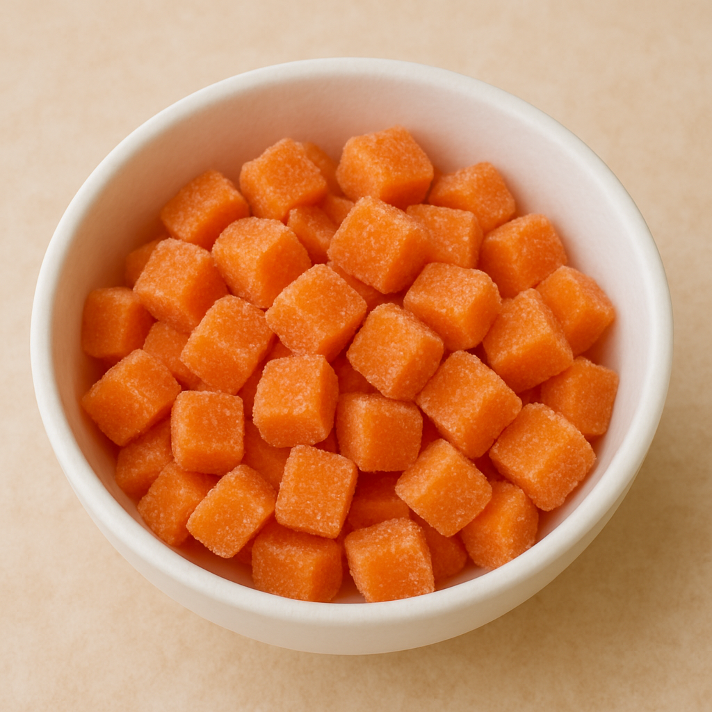 Frozen Carrot Dices